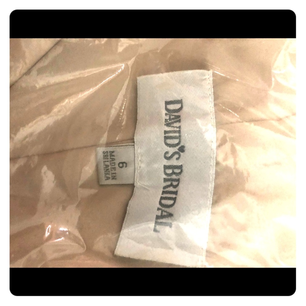 David’s Bridal long formal gown